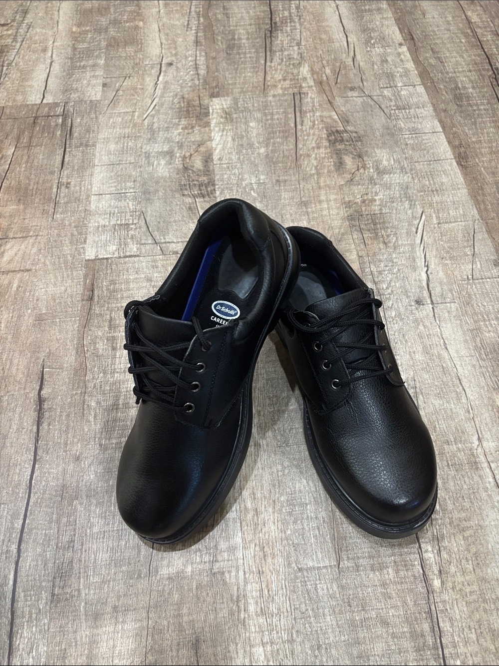 Dr. Scholl's Men’s Black Work Oxford Shoes Men’s Size 13W